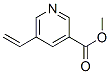 Structure of 5-Ethenyl-3-pyridinecarboxylic acid methyl ester