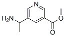 Structure of 5-(1-Aminoethyl)-3-pyridinecarboxylic acid methyl ester