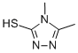 Structure of 4,5-DIMETHYL-4H-(1,2,4)TRIOZOLE-3-THIOL