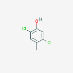 2,5-dichloro-4-methylPhenol结构式