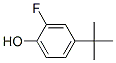 Structure of Phenol,  4-(1,1-dimethylethyl)-2-fluoro-