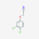Structure of Acetonitrile, 2-(3,4-dichlorophenoxy)-