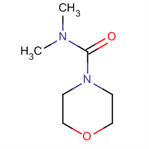 Structure of 4-Morpholinecarboxamide, N,N-dimethyl-