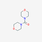 Chemical structure of Dimorpholinomethanone