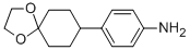4-(1,4-DIOXASPIRO[4,5]DEC-8-YL) BENZENAMINE结构式
