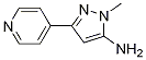 Structure of 2-Methyl-5-pyridin-4-yl-2H-pyrazol-3-ylamine