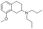 Structure of 8-methoxy-2-(di-n-propylamino)tetralin