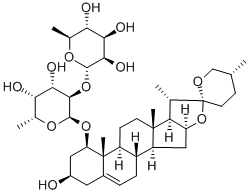Structure of ophiopogonin B