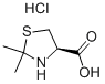 Structure of (R)-2,2-DIMETHYL 4-THIAZOLIDINECARBOXYLIC ACID HYDROCHLORIDE