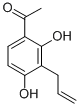 Structure of 4-Acetyl-2-allylresorcinol