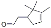 Structure of 2-(2,2,3-Trimethyl-3-cyclopentenyl)acetaldehyde