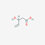 Structure of (3R)-3-hydroxy-4-Pentenoic acid