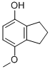 Structure of 4-HYDROXY-7-METHOXYINDAN