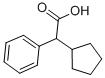 Structure of ALPHA-PHENYLCYCLOPENTANEACETIC ACID