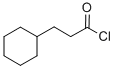 Structure of 3-Cyclohexylpropionyl chloride
