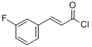 3-(3-FLUOROPHENYL)-2-PROPENOYLCHLORIDE结构式