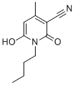 Structure of N-Butyl-3-cyano-6-hydroxy-4-methyl-2-pyridone
