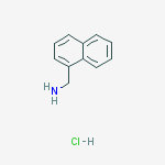 Structure of Naphthalen-1-ylmethanamine;hydrochloride