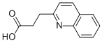 Structure of 3-QUINOLIN-2-YLPROPANOIC ACID