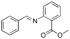 methyl 2-[(phenylmethylene)amino]benzoate结构式