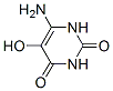 Structure of 2,4(1H,3H)-PYRIMIDINEDIONE,6-AMINO-5-HYDROXY-