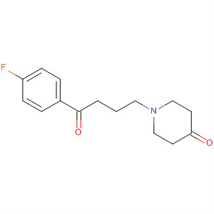 Structure of 4-Piperidinone, 1-[4-(4-fluorophenyl)-4-oxobutyl]-