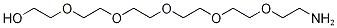Structure of 2-[2-[2-[2-[2-(2-aminoethoxy)ethoxy]ethoxy]ethoxy]ethoxy]ethanol