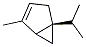 Structure of (1R)-(-)-thuj-3-ene