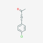 Structure of 4-(4-chlorophenyl)but-3-yn-2-one