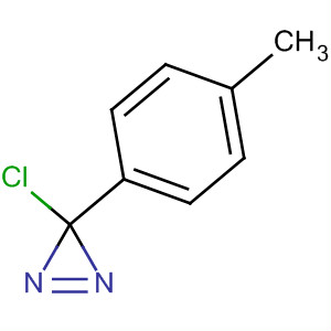 Structure of 3H-Diazirine, 3-chloro-3-(4-methylphenyl)-