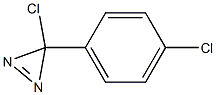 Structure of 3-Chloro-3-(4-chlorophenyl)-3H-diazirine