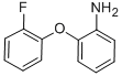 2-(2-氟苯氧基)苯胺结构式