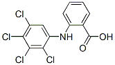 Structure of Benzoic acid, 2-[(2,3,4,5-tetrachlorophenyl)amino]-