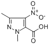 Structure of 2,5-DIMETHYL-4-NITRO-2 H-PYRAZOLE-3-CARBOXYLIC ACID