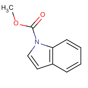 甲基吲哚-1-羧酸酯结构式