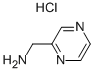 Structure of (PYRAZIN-2-YL)METHANAMINEHYDROCHLORIDE