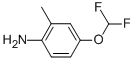 Structure of 4-(Difluoromethoxy)-2-methylaniline