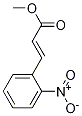 2-Propenoic acid, 3-(2-nitrophenyl)-, methyl ester, (2E)-结构式