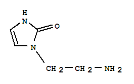 Structure of 2H-IMIDAZOL-2-ONE,1-(2-AMINOETHYL)-1,3-DIHYDRO-
