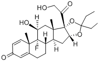 Structure of amcinafal