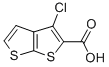 Structure of 3-CHLOROTHIENO[2,3-B]THIOPHENE-2-CARBOXYLIC ACID