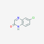 6-CHLOROQUINOXALIN-2-OL结构式