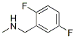 Benzenemethanamine,2,5-difluoro-N-methyl-结构式