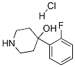 4-氟苯基-4-羟基哌啶盐酸盐结构式