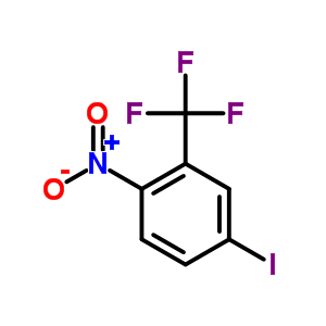 Structure of 4-Iodo-1-nitro-2-(trifluoromethyl)benzene