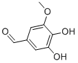 5-羟基香草醛 的化学结构式