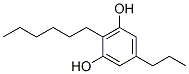 Structure of 2-n-hexyl-5-n-propylresorcinol