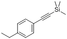 Structure of (4-ETHYLPHENYLETHYNYL)TRIMETHYLSILANE