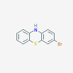 3-bromo-10h-phenothiazine结构式