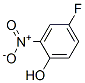 2-硝基-4-氟苯酚结构式